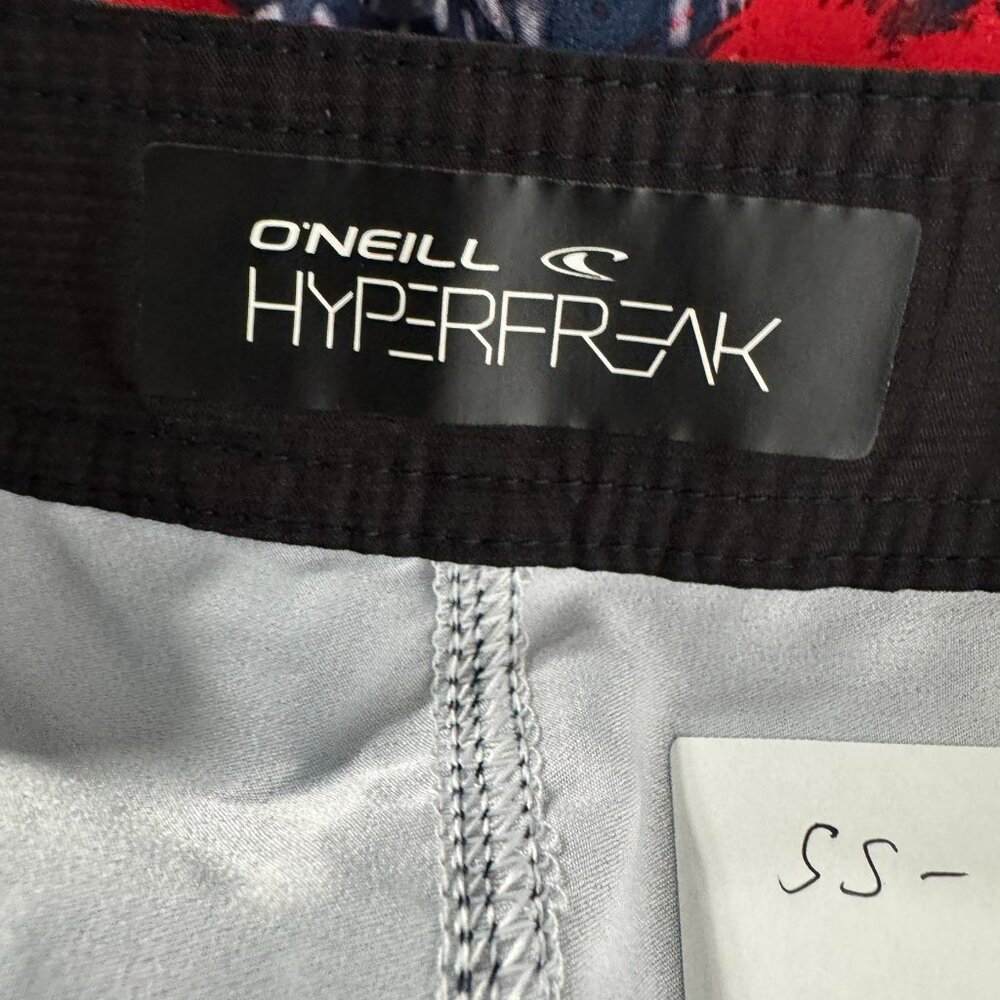 O'Neill Hyperfreak Boardshorts Mens Size 32 American Flag Patriotic SS-1980‎ - Picture 7 of 10